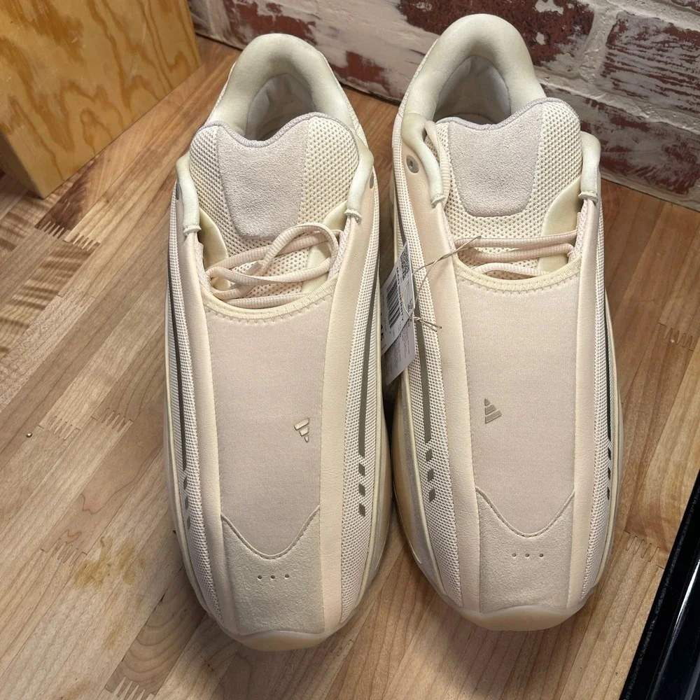 Adidas Mad IIInfinity Basketball Sneakers Wonder Beige Sand Strata JI0346 Sz 14